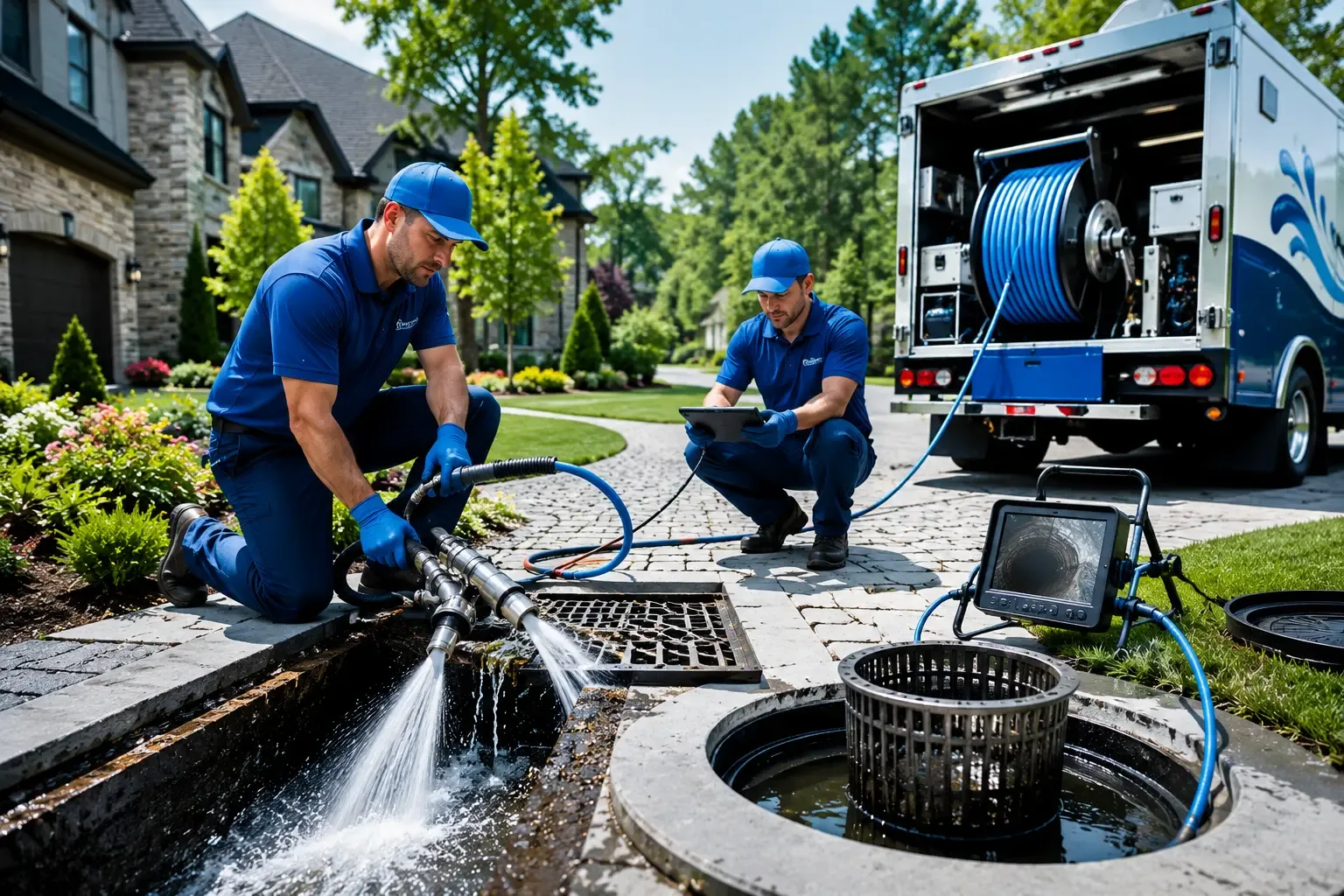 Local outdoor drain cleaning professionals in Hannibal, OH